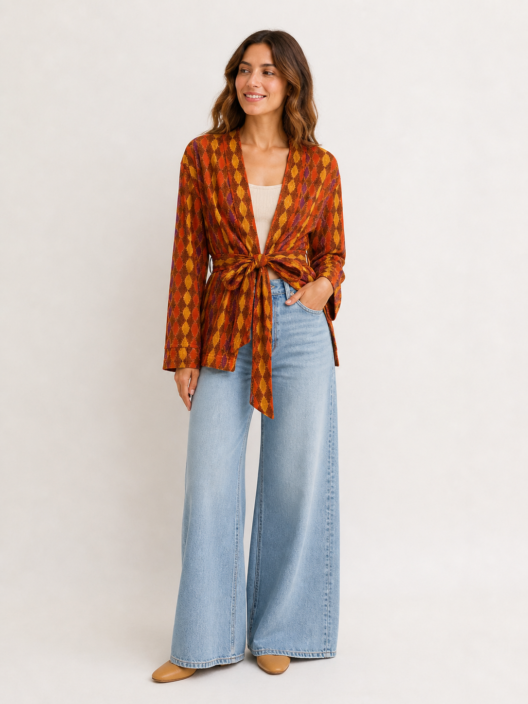 CARDIGAN KIMONO LUREX