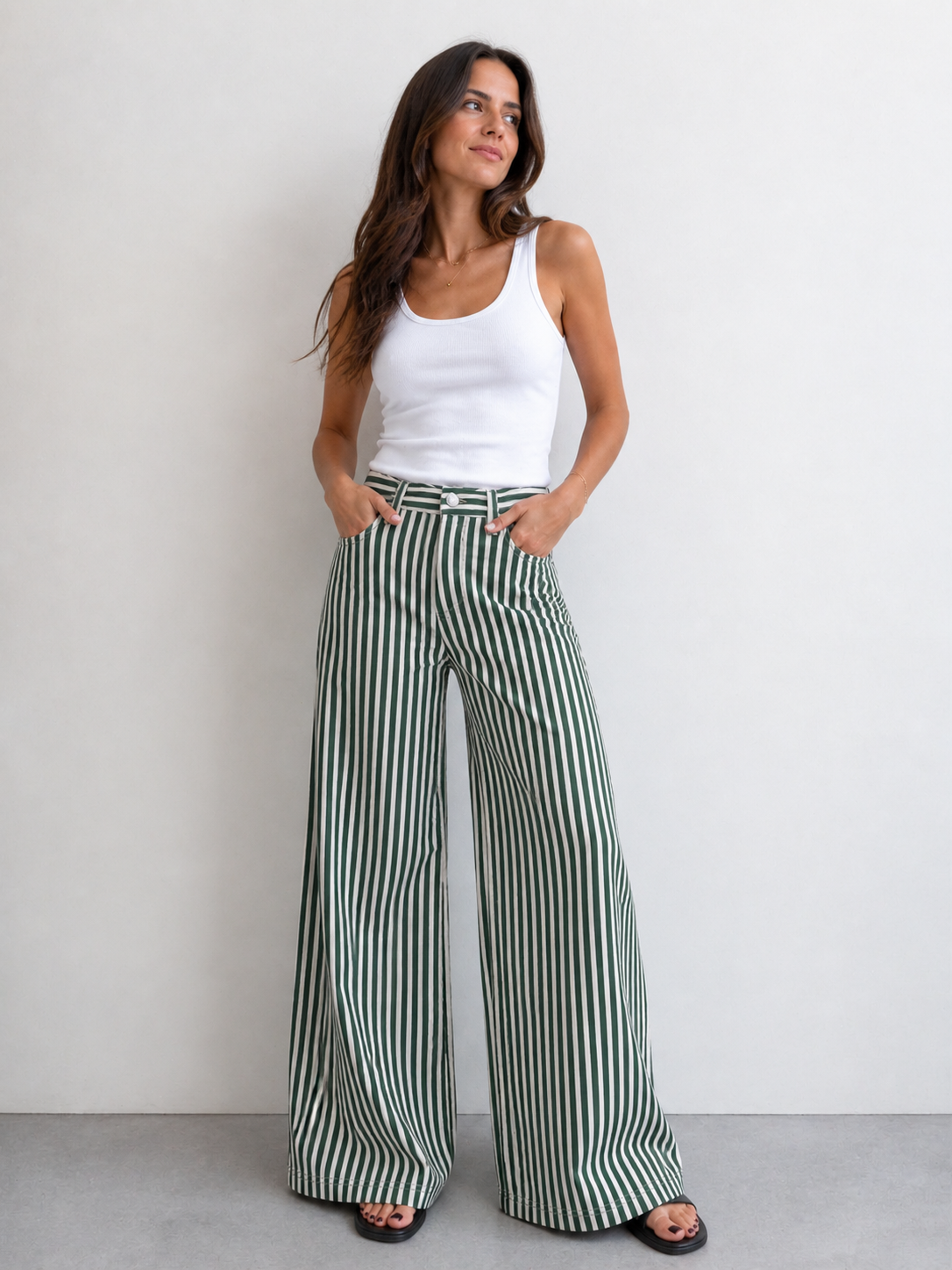 JEANS A RIGHE