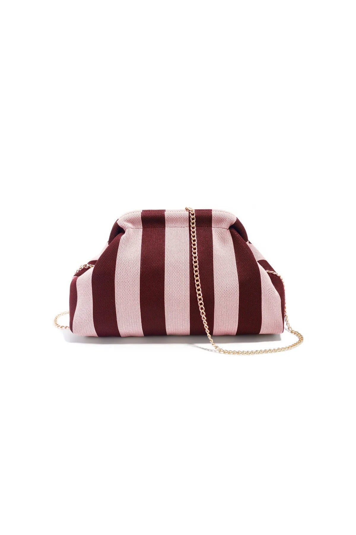 CLUTCH STRIPES WINE
