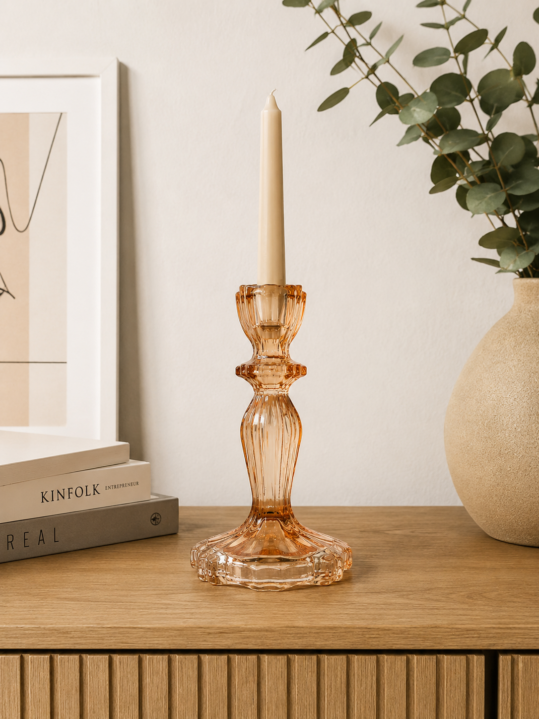 CANDELABRO VETRO