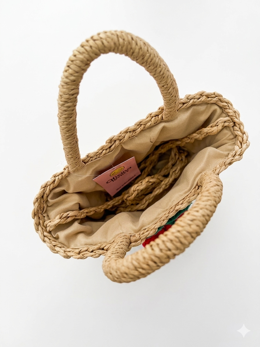 CHERRY MINI BAG BEIGE