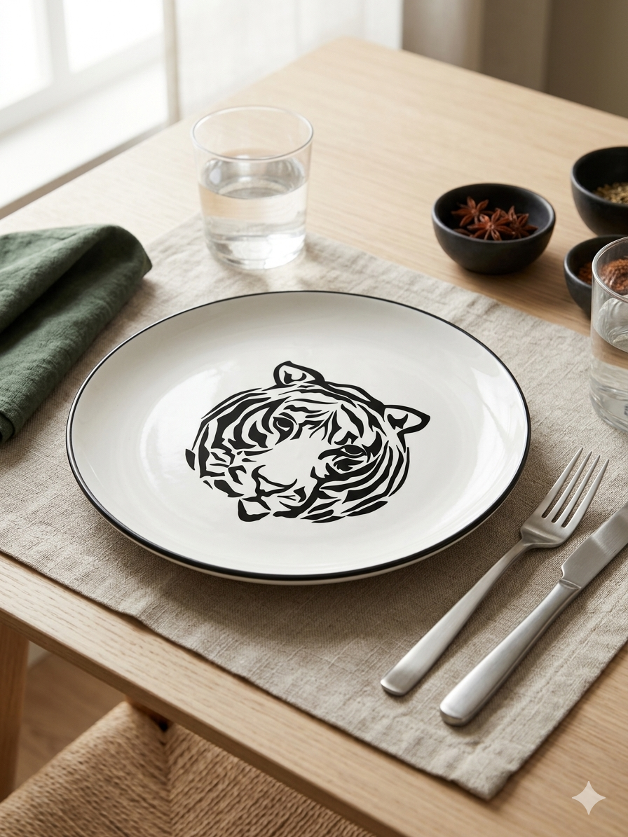 PIATTO TIGRE