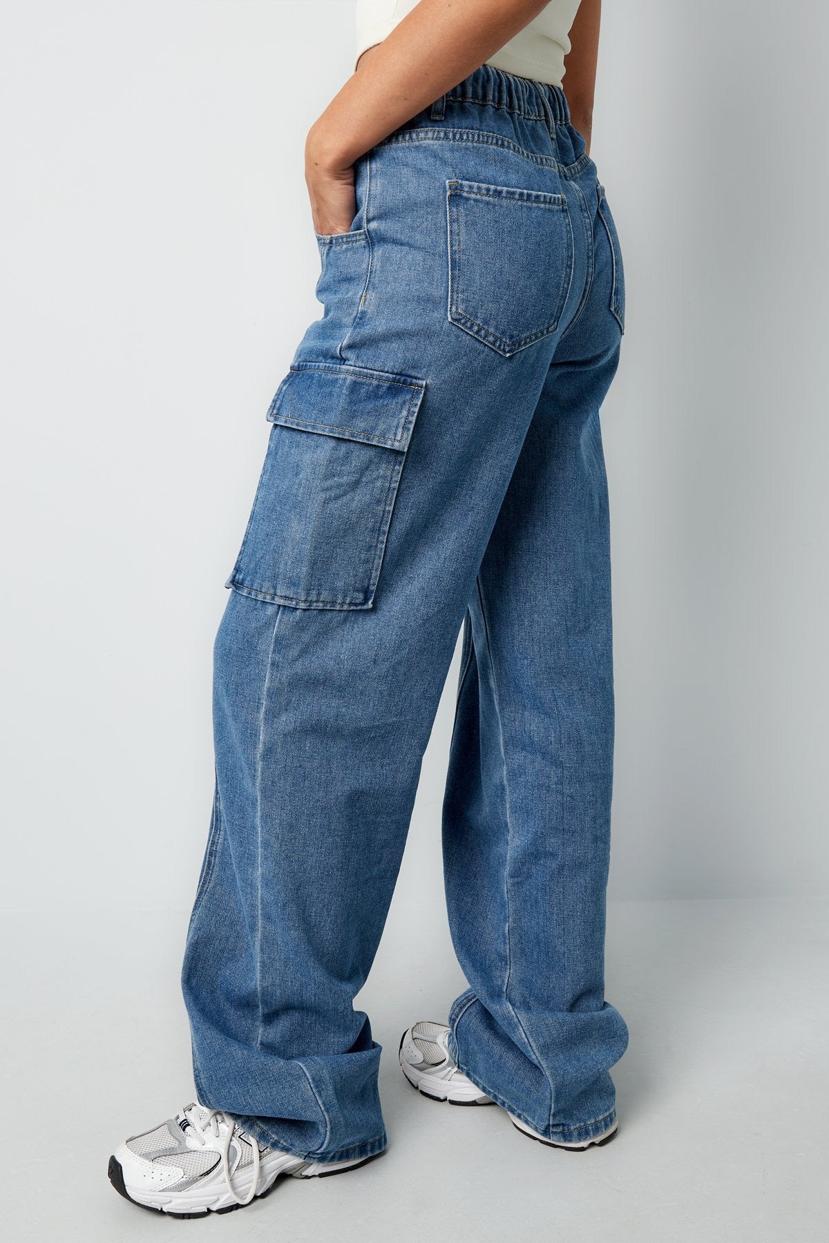 Jeans cargo loose fit