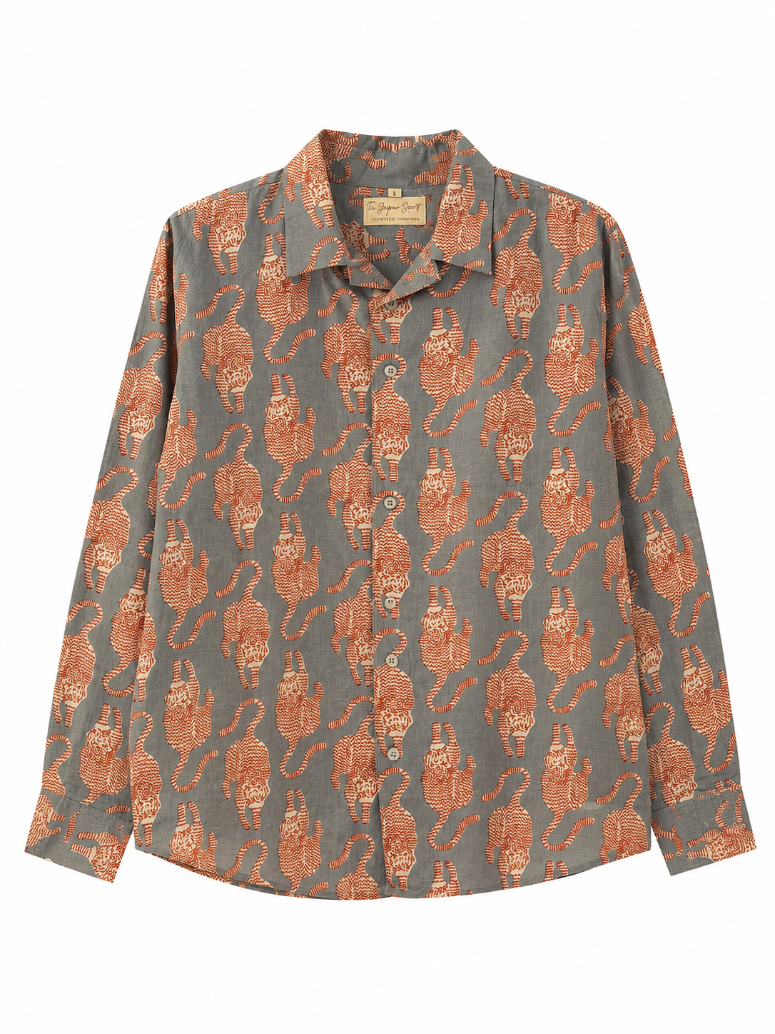 CAMICIA TIGRI LIGHT BLUE