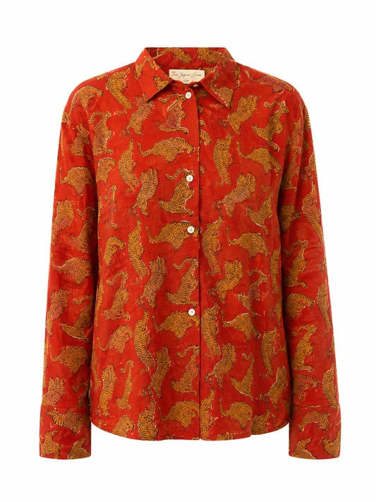 CAMICIA TIGRI ROSSA