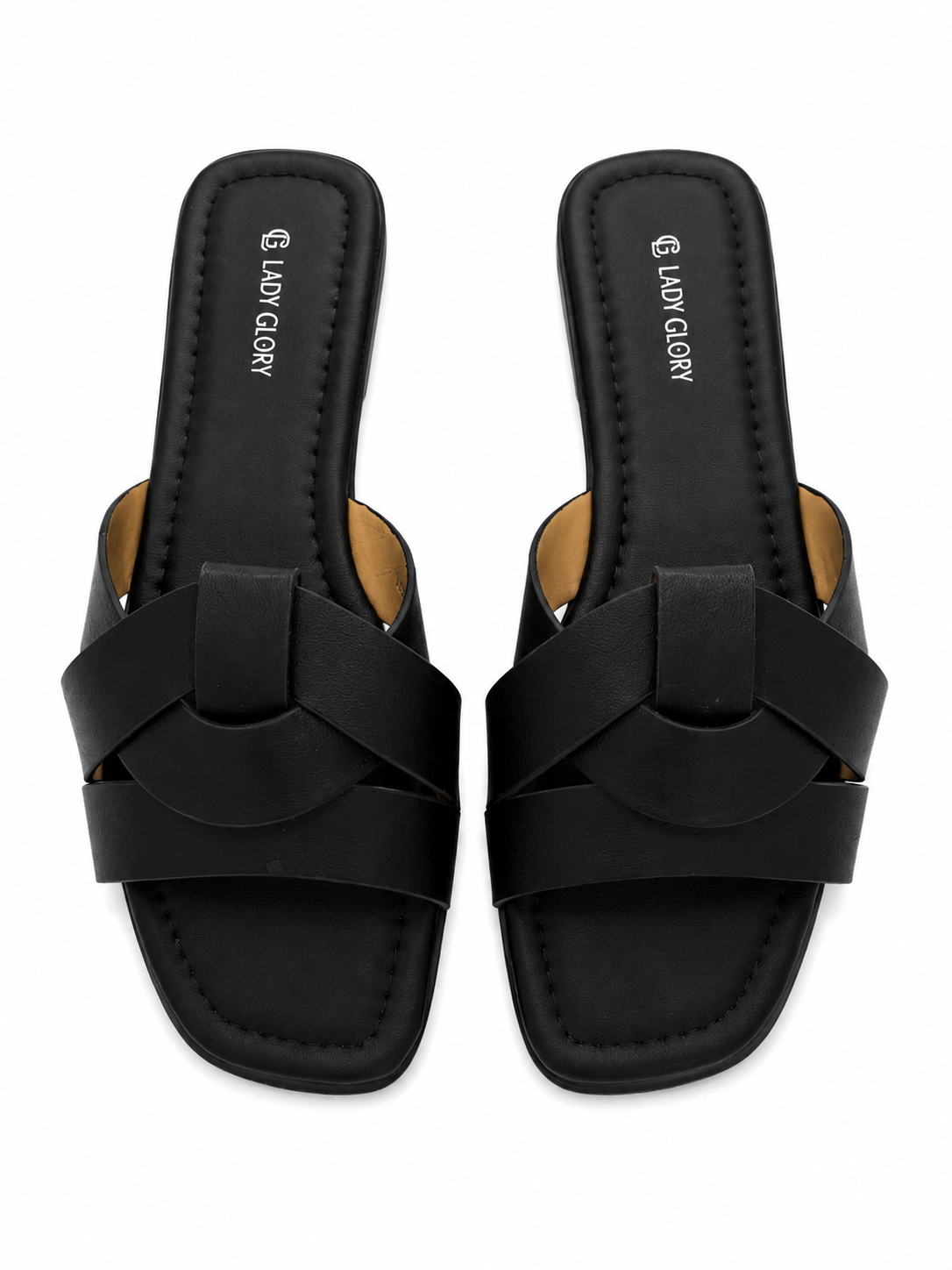 CIABATTINA NERA FLAT