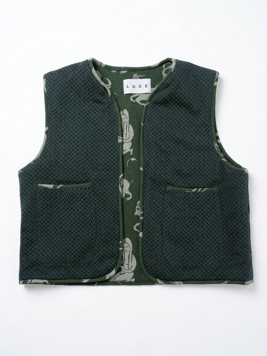 GILET IMBOTTITO REVERSIBILE