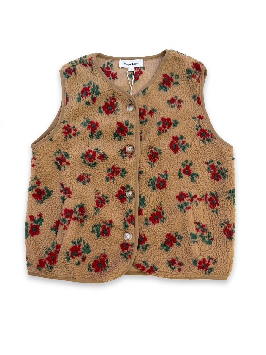 GILET TEDDY FIORE
