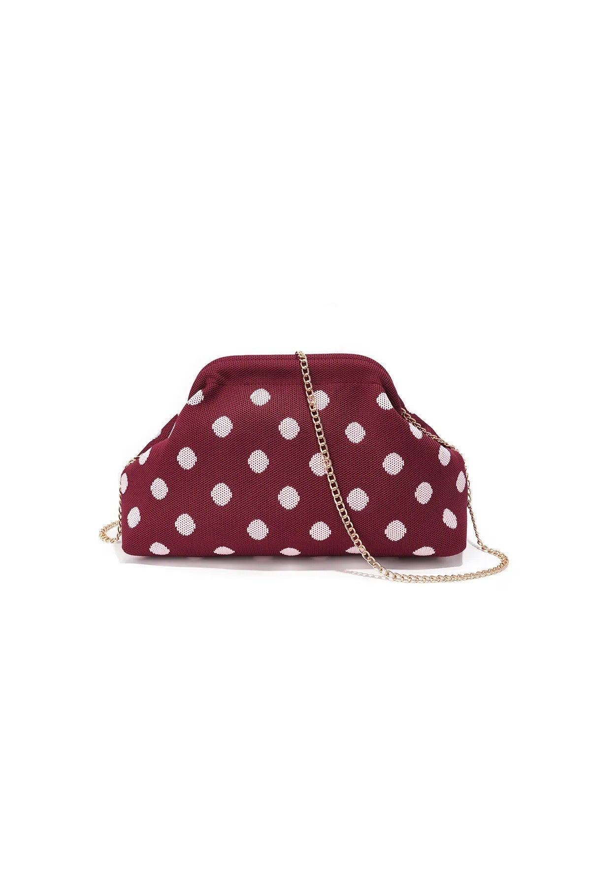 CLUTCH POLKA RED