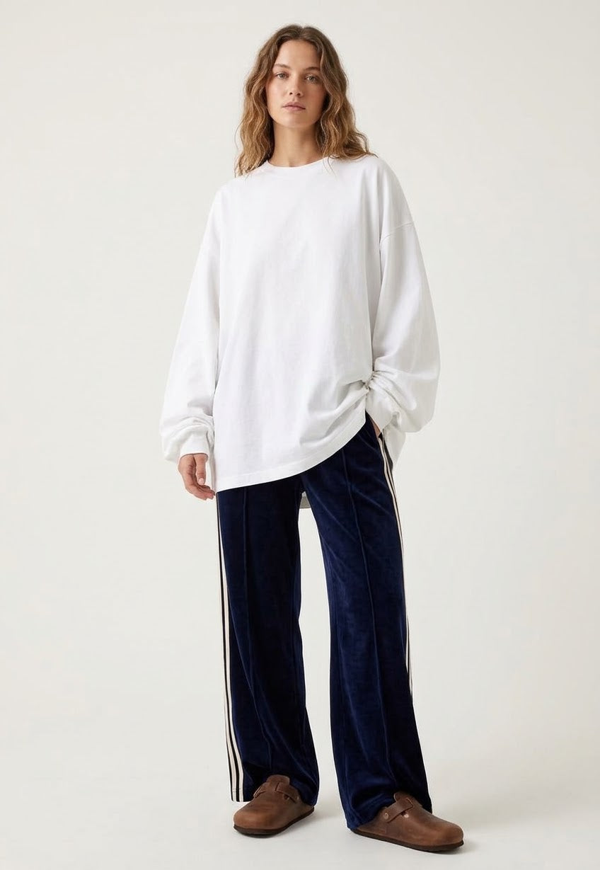 PANTALONE COMFY CINIGLIA BLU