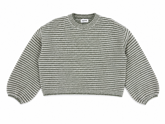 MAGLIONE STRIPES GREEN
