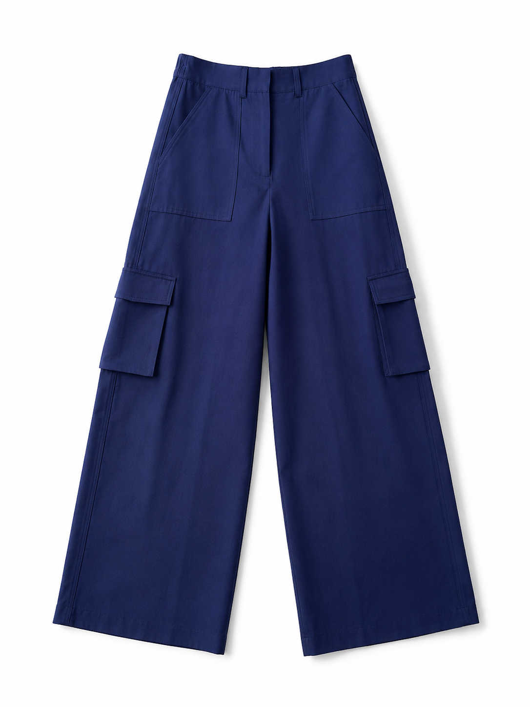 PANTALONE BLU CARGO