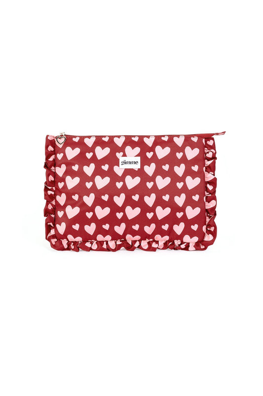 MAXY pochette cuori red
