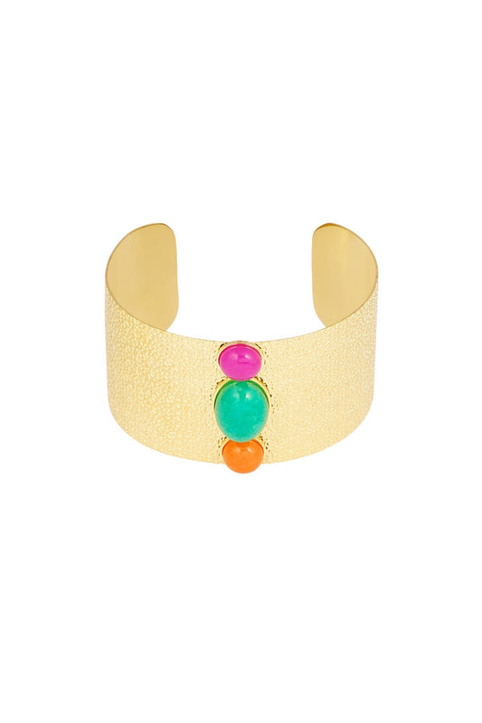 bracciale rigido pietre