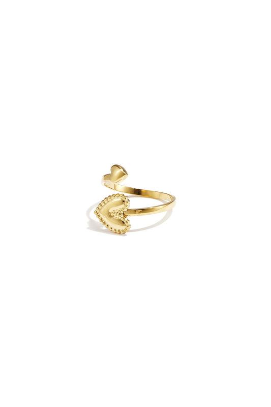 ANELLO DOPPIO CUORE