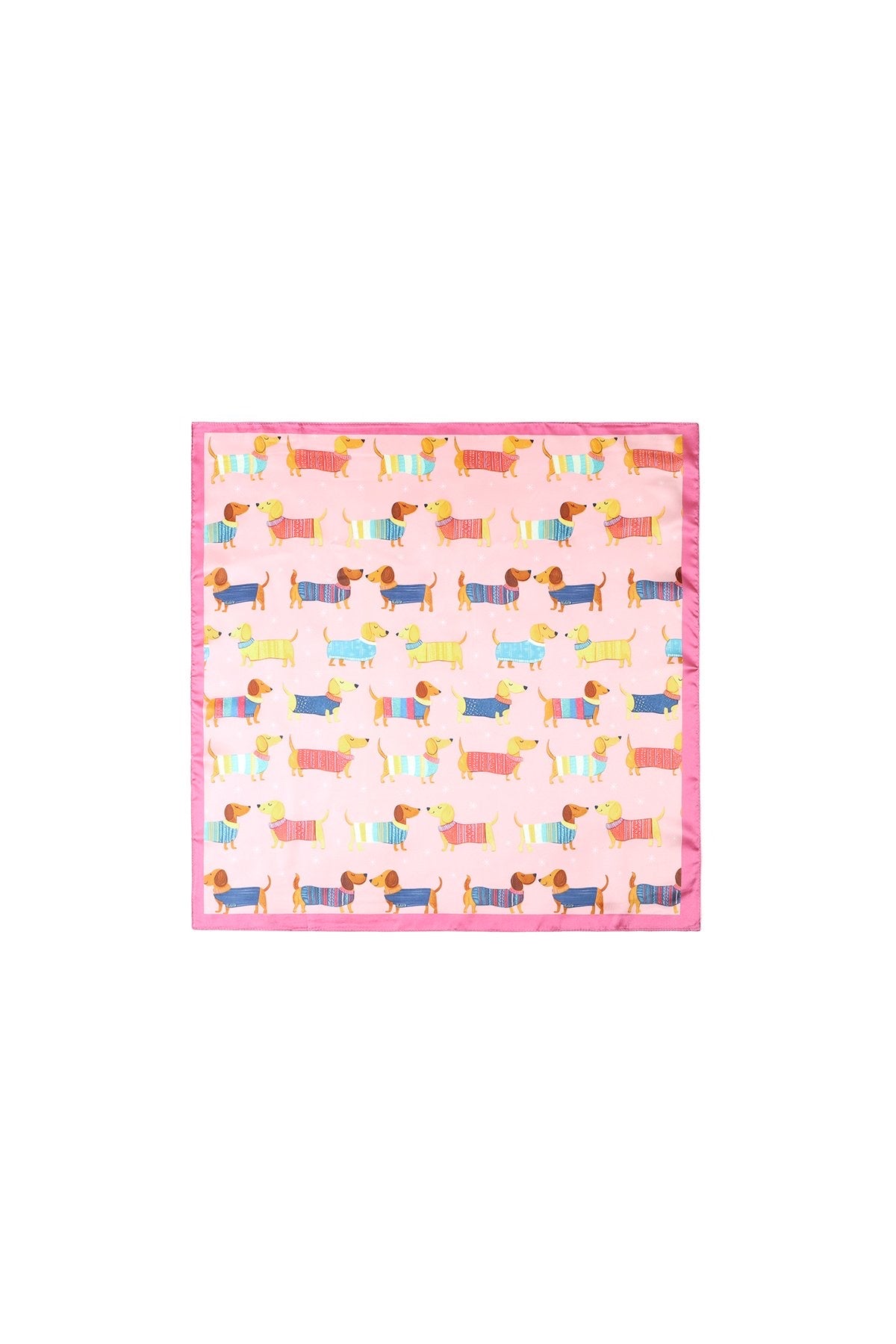 FOULARD BASSOTTI PINK