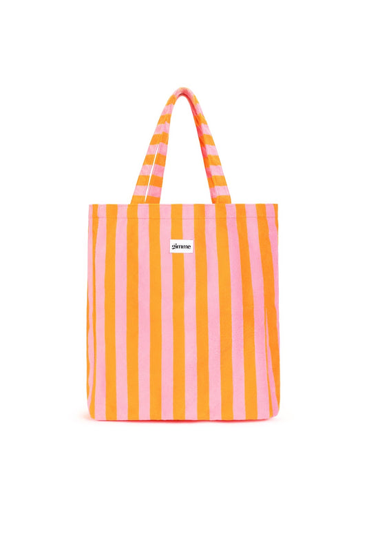SHOPPER A RIGHE ORANGE