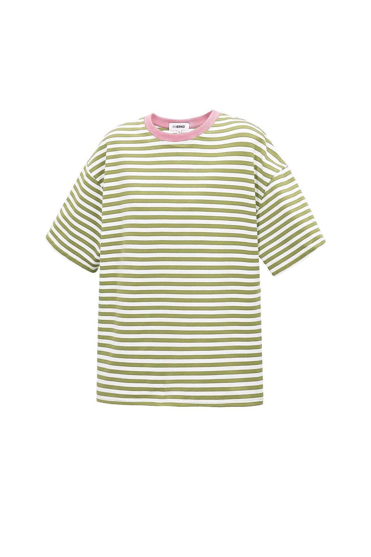 T-SHIRT STRIPES GREEN