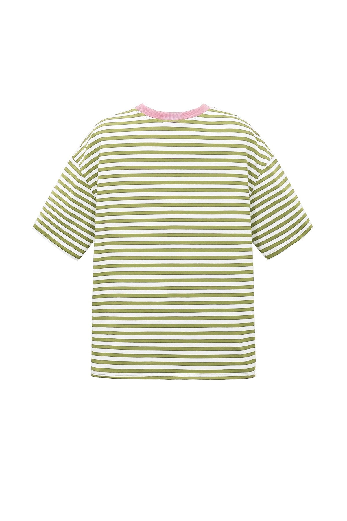 T-SHIRT STRIPES GREEN