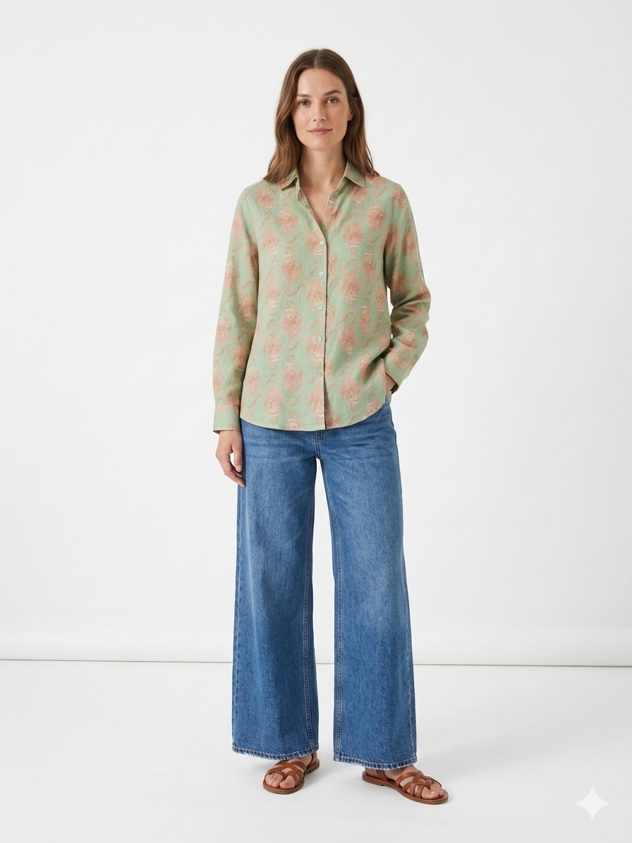 CAMICIA TIGRI SOFT GREEN